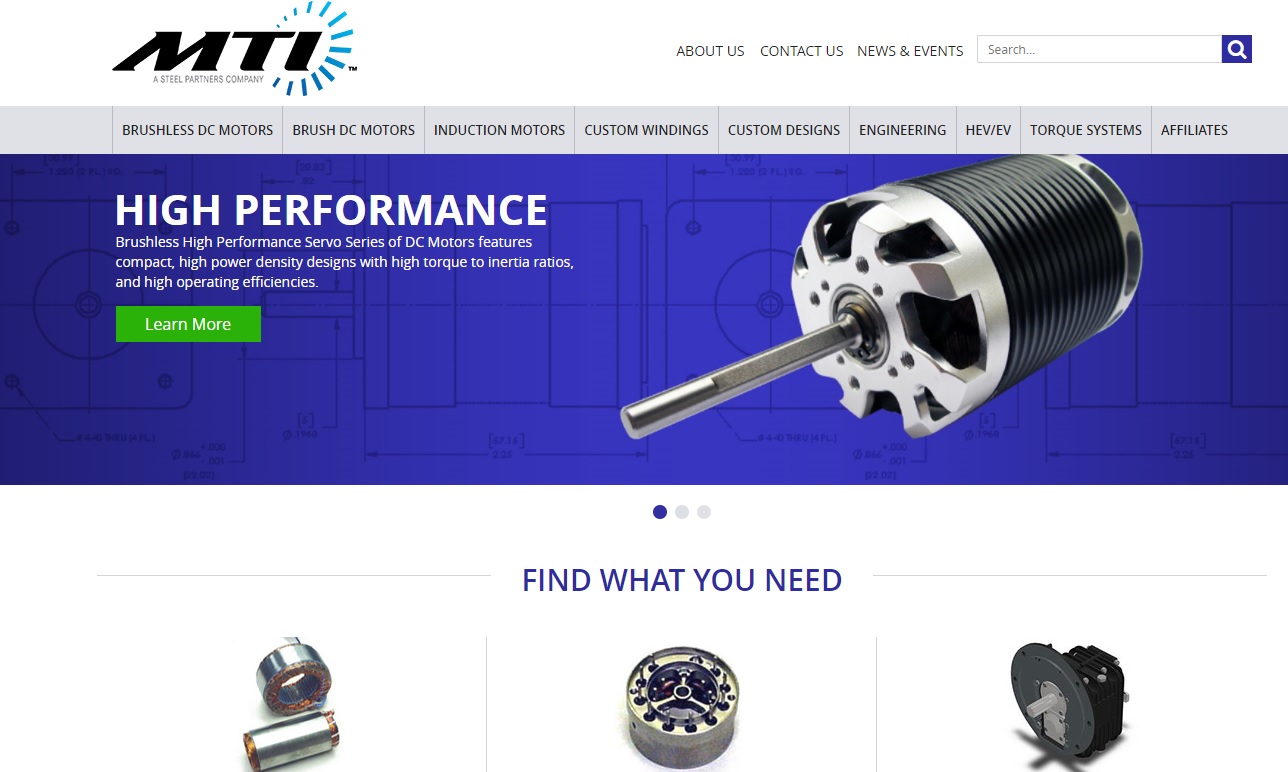 SL Montevideo Technology, Inc. (SLMTI®) Electric Motors