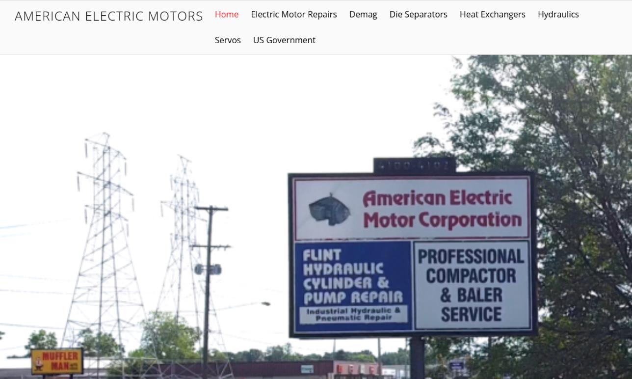 American Electric Motor Corporation Electric Motors