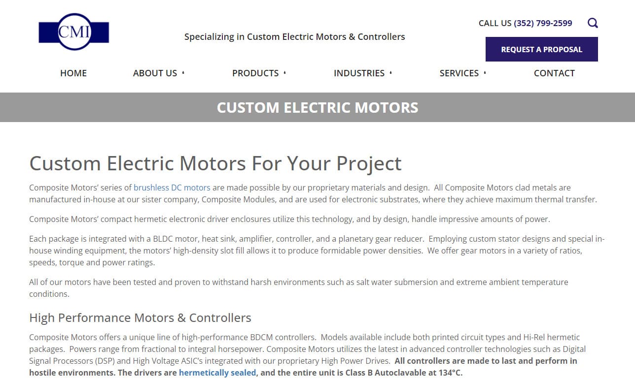 Composite Motors, Inc. Composite Motors, Inc.